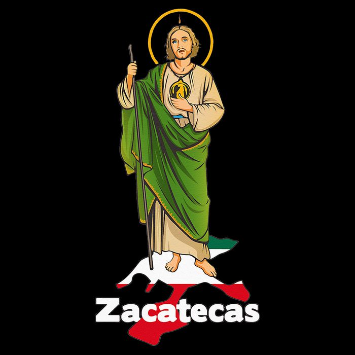San Judas Tadeo with Zacatecas Mexico 16 in Basic Backpack