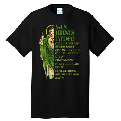 San Judas Tadeo gracias por protegerme Tall T-Shirt