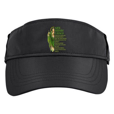 San Judas Tadeo gracias por protegerme Adult Drive Performance Visor