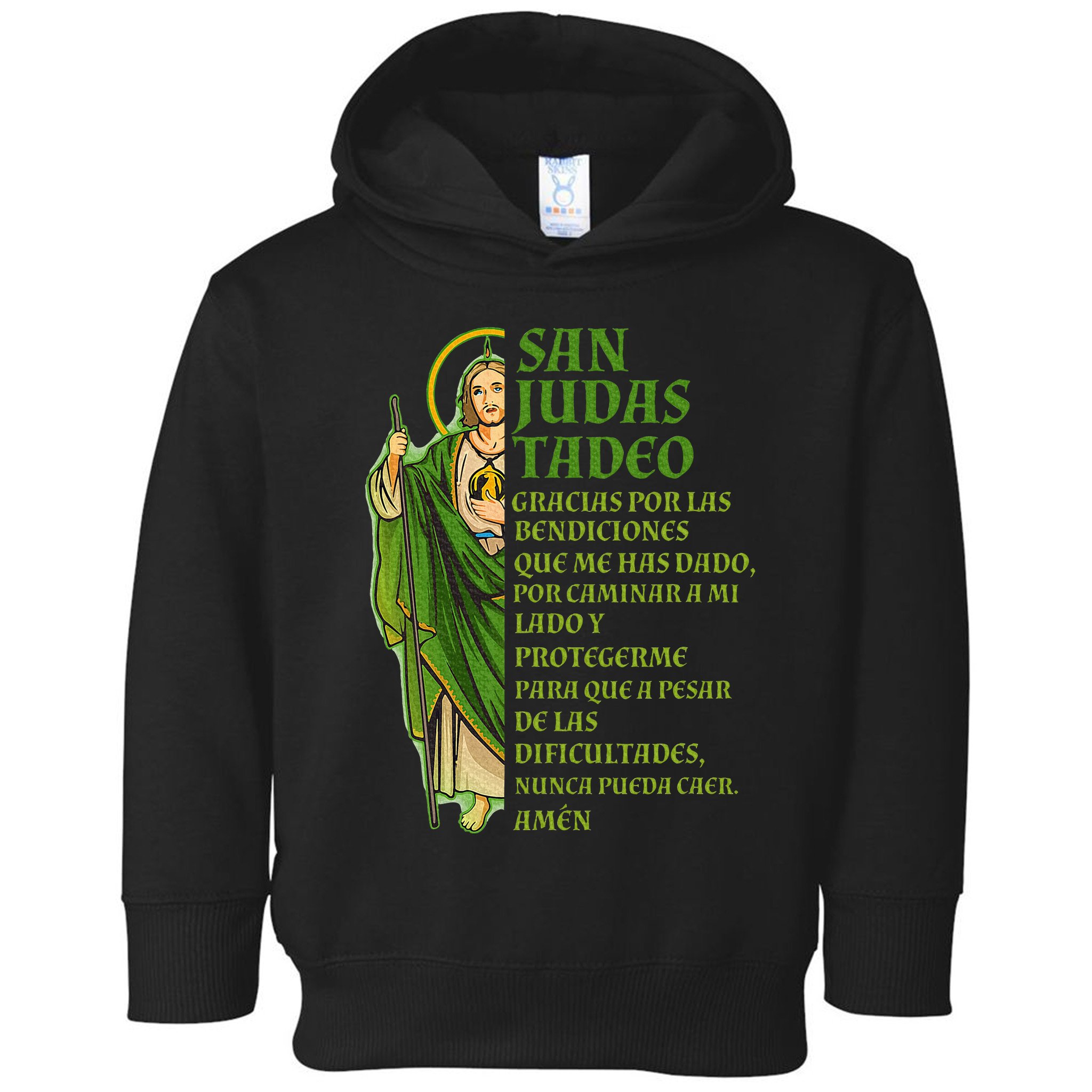 San Judas Tadeo gracias por protegerme Toddler Hoodie