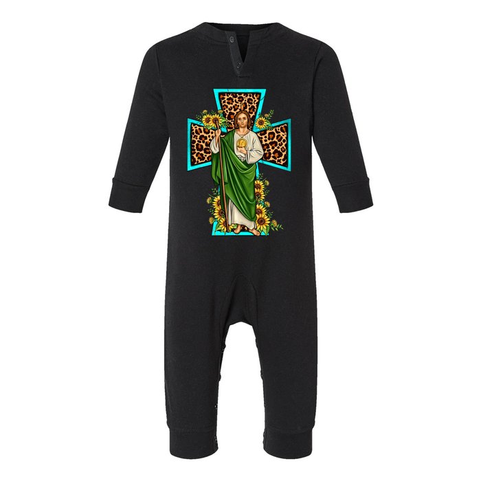 San Judas Tadeo Saint Jude Thaddeus Infant Fleece One Piece