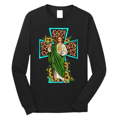 San Judas Tadeo Saint Jude Thaddeus Long Sleeve Shirt