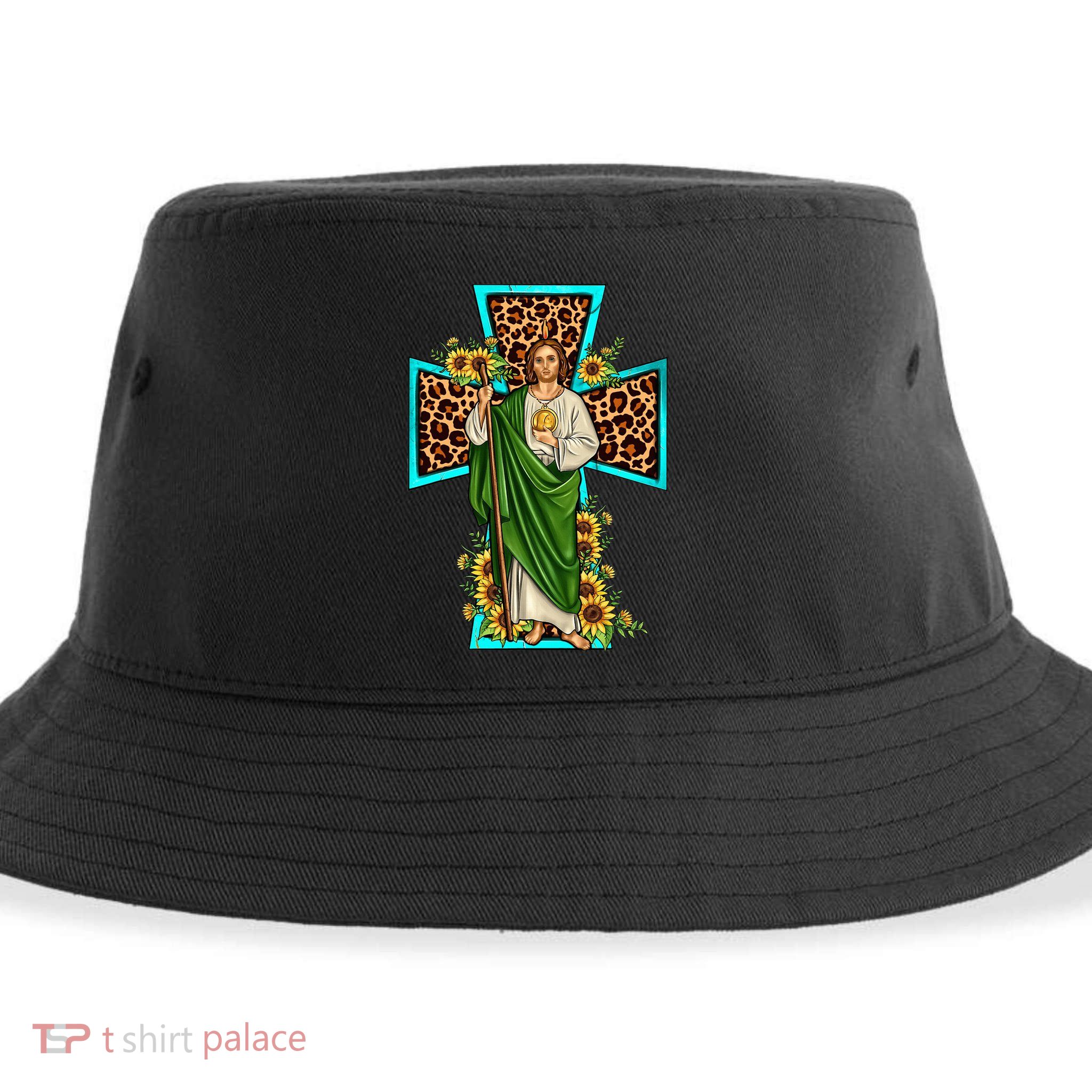 San Judas Tadeo Saint Jude Thaddeus Sustainable Bucket Hat
