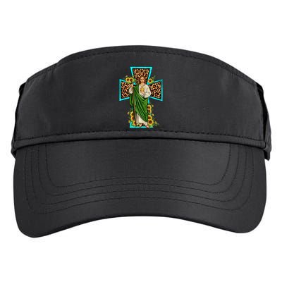 San Judas Tadeo Saint Jude Thaddeus Adult Drive Performance Visor