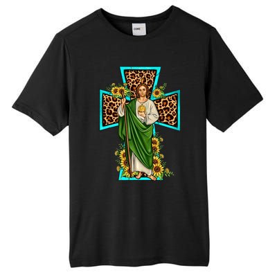 San Judas Tadeo Saint Jude Thaddeus Tall Fusion ChromaSoft Performance T-Shirt