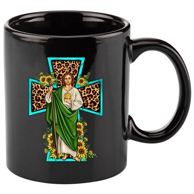 San Judas Tadeo Saint Jude Thaddeus 11oz C Handle Ceramic Mug