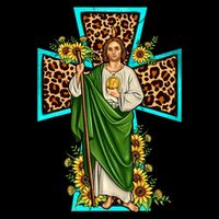 San Judas Tadeo Saint Jude Thaddeus 16 in Basic Backpack