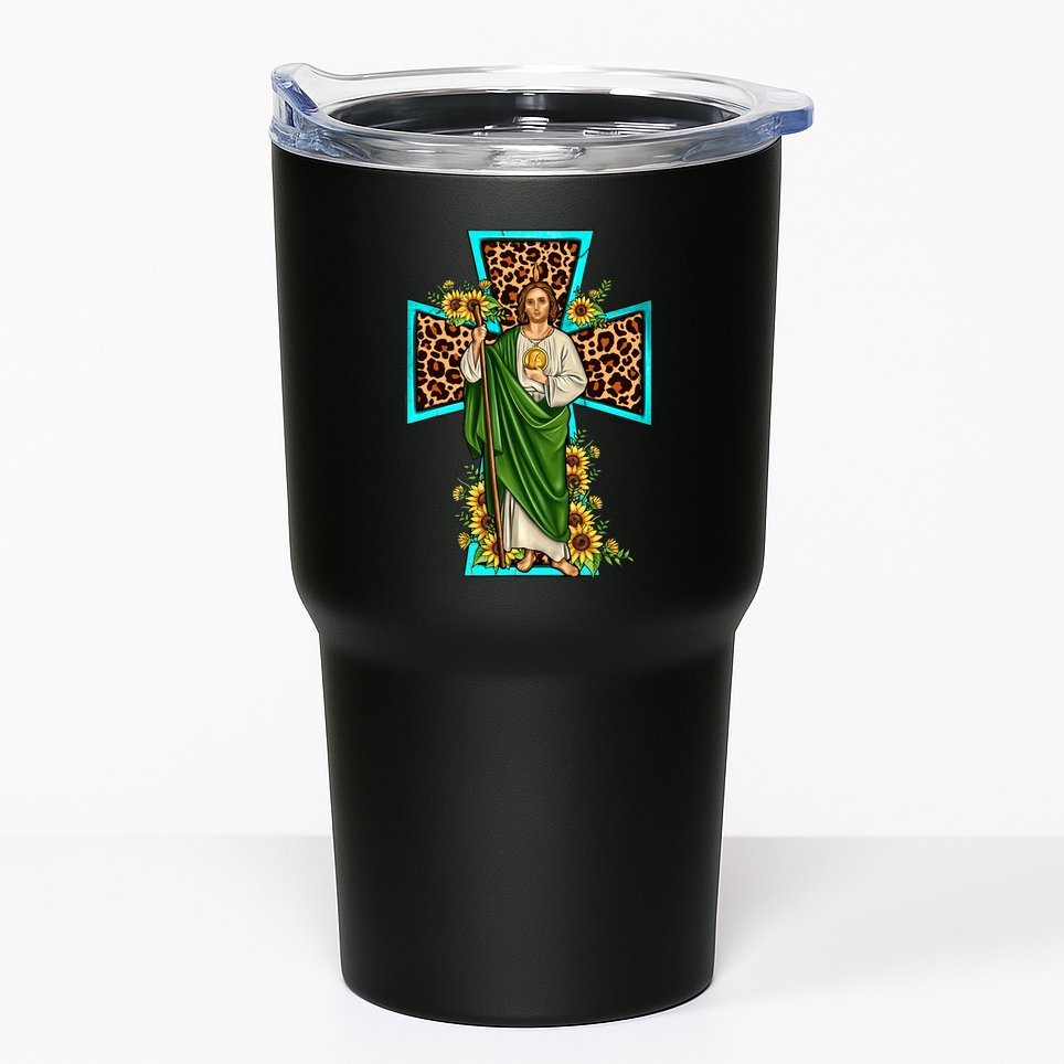 San Judas Tadeo Saint Jude Thaddeus Tumbler