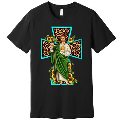 San Judas Tadeo Saint Jude Thaddeus Premium T-Shirt