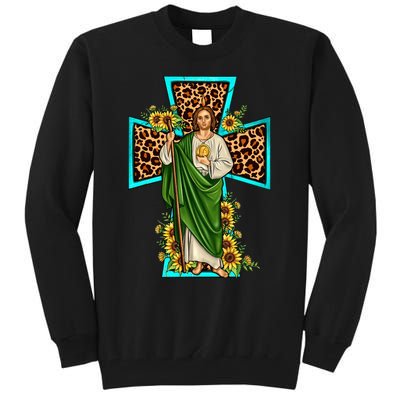 San Judas Tadeo Saint Jude Thaddeus Tall Sweatshirt