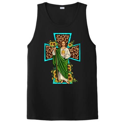 San Judas Tadeo Saint Jude Thaddeus PosiCharge Competitor Tank