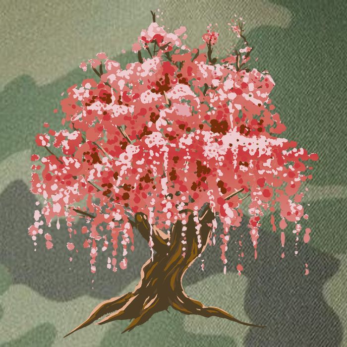 Sakura Japanese Tree Art Legacy Tie Dye Trucker Hat