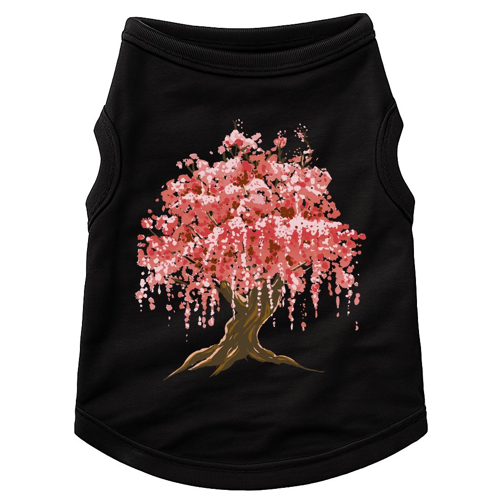 Sakura Japanese Tree Art Doggie Tank