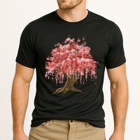 Sakura Japanese Tree Art Cooling Performance Crew T-Shirt