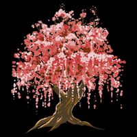 Sakura Japanese Tree Art Sustainable Bucket Hat
