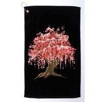 Sakura Japanese Tree Art Golf Towel