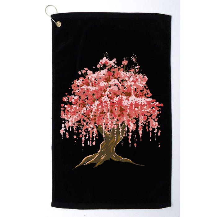 Sakura Japanese Tree Art Golf Towel