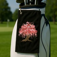 Sakura Japanese Tree Art Golf Towel