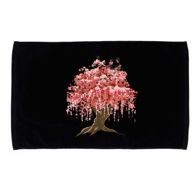 Sakura Japanese Tree Art Microfiber Hand Towel