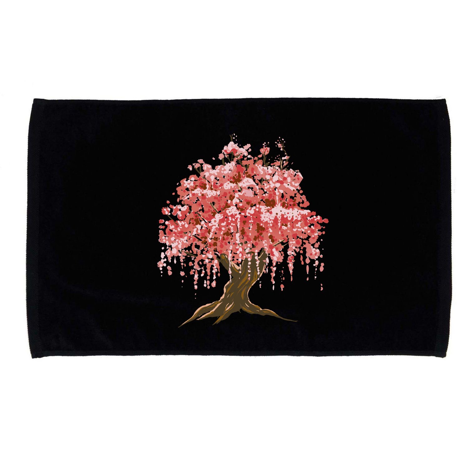 Sakura Japanese Tree Art Microfiber Hand Towel