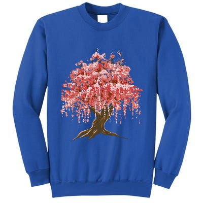 Sakura Japanese Tree Art Tall Sweatshirt