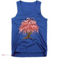 Sakura Japanese Tree Art Tank Top