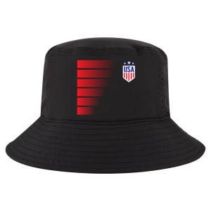 Soccer Jersey Usa Fan Flag Stars Cool Comfort Performance Bucket Hat