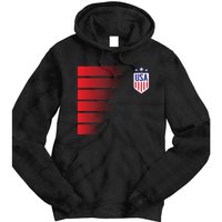 Soccer Jersey Usa Fan Flag Stars Tie Dye Hoodie