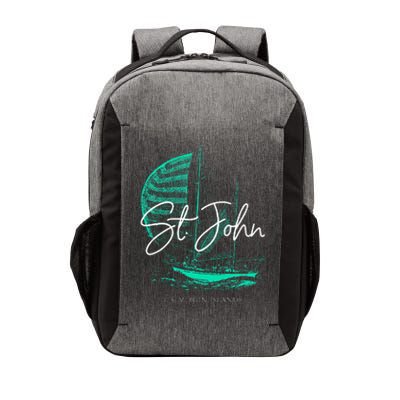 St. John U.S. Virgin Islands Sailboat Vector Backpack