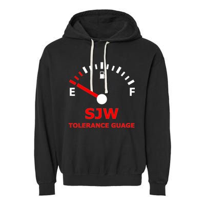 SJW Tolerance Guage Garment-Dyed Fleece Hoodie