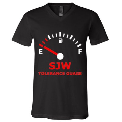 SJW Tolerance Guage V-Neck T-Shirt