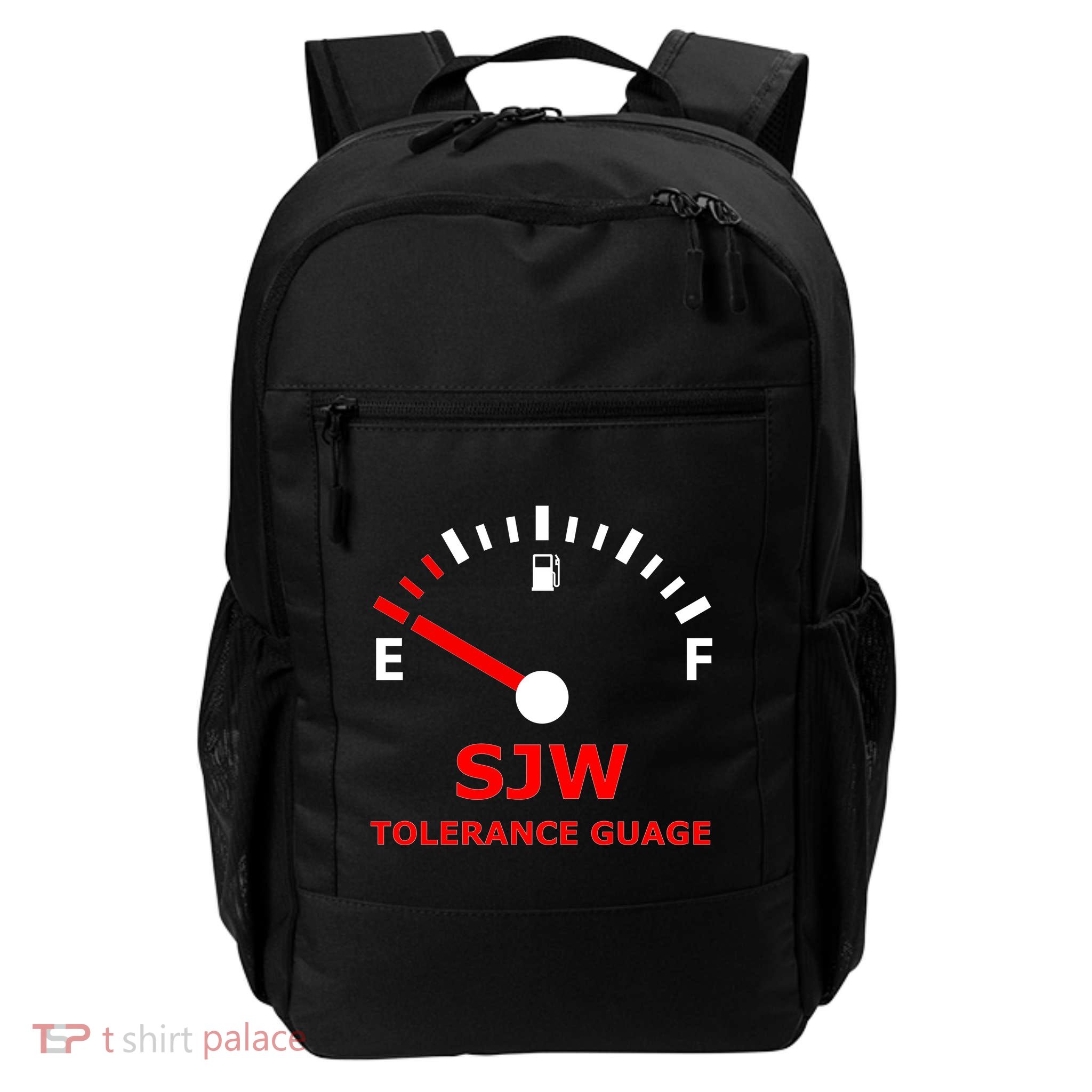 SJW Tolerance Guage Daily Commute Backpack