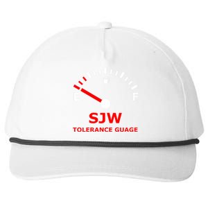 SJW Tolerance Guage Snapback Five-Panel Rope Hat