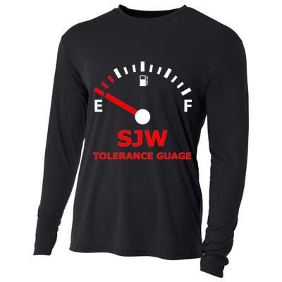 SJW Tolerance Guage Cooling Performance Long Sleeve Crew
