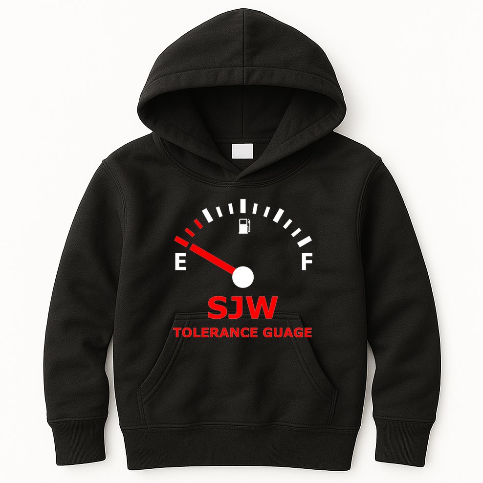 SJW Tolerance Guage Kids Hoodie