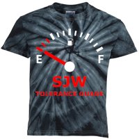 SJW Tolerance Guage Kids Tie-Dye T-Shirt