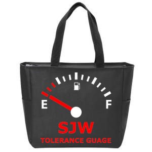 SJW Tolerance Guage Zip Tote Bag