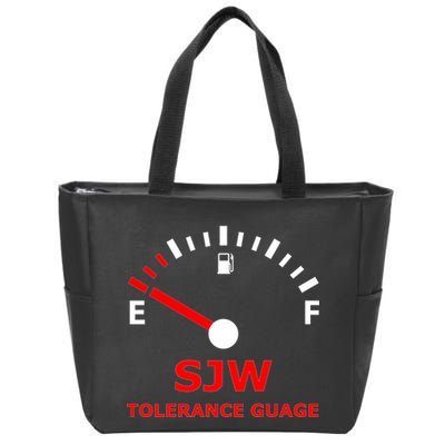 SJW Tolerance Guage Zip Tote Bag