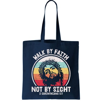Sunset Jesus Walk By Faith Bag
