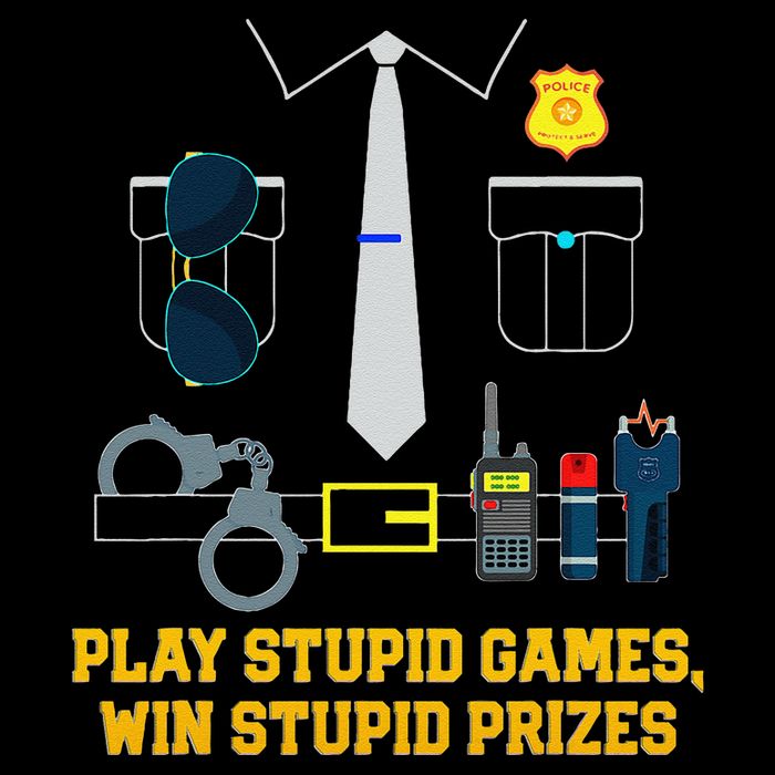 Serving Justice With A Side Of Style Funny Police 16 in Basic Backpack