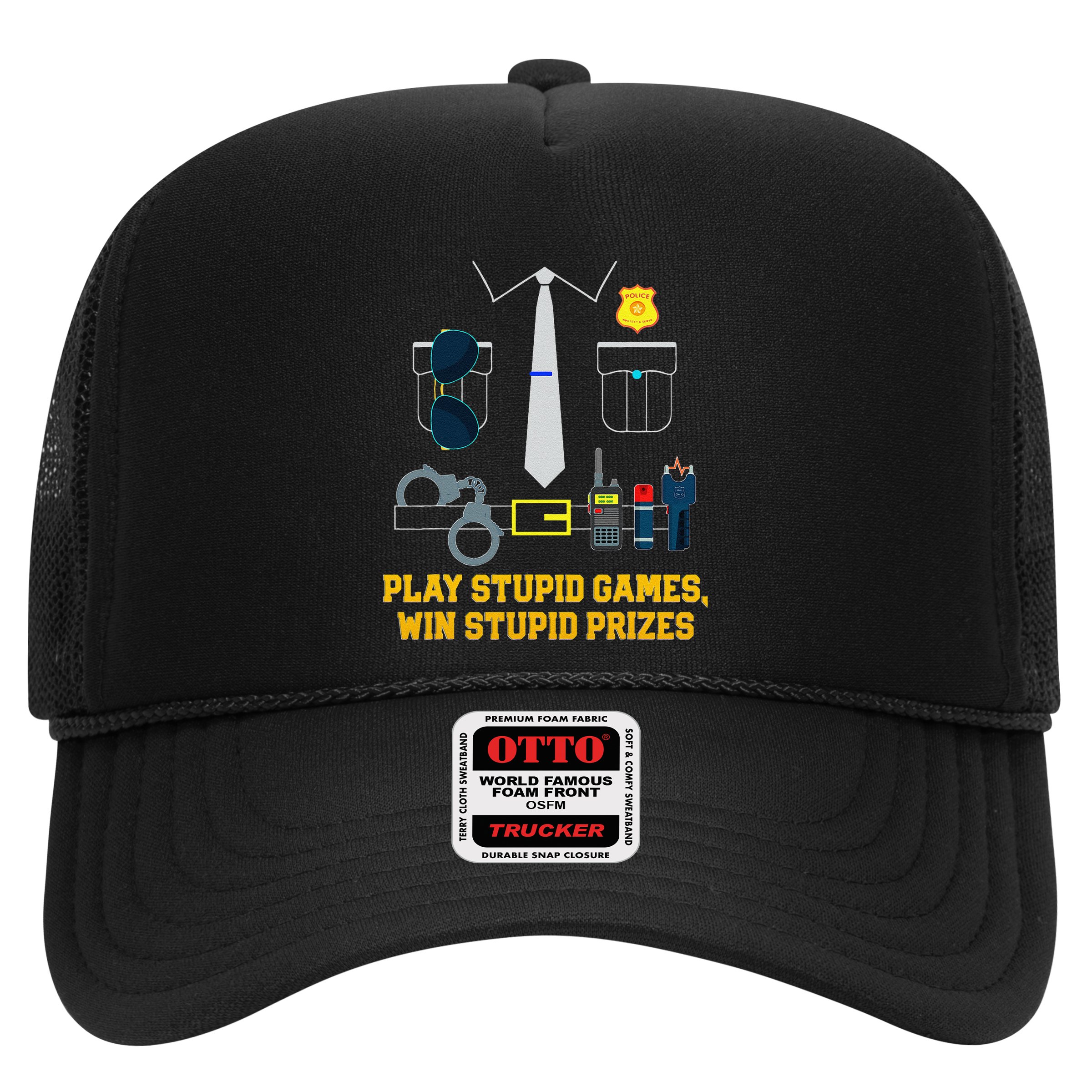 Serving Justice With A Side Of Style Funny Police Hat