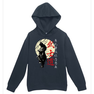 Samurai Japan Warrior Kanji Bushido Code Urban Pullover Hoodie