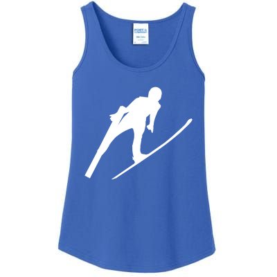 Ski Jumper Winter Sports Ski Jump Lover Ski Jumping Fan Gift Ladies Essential Tank