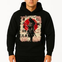 Samurai Japanese Warrior & Bushido Code Swordsman Hoodie