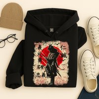 Samurai Japanese Warrior & Bushido Code Swordsman Hoodie
