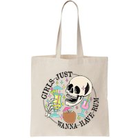 Skeleton Just Wanna Have Rum Summer Beach Party Bag