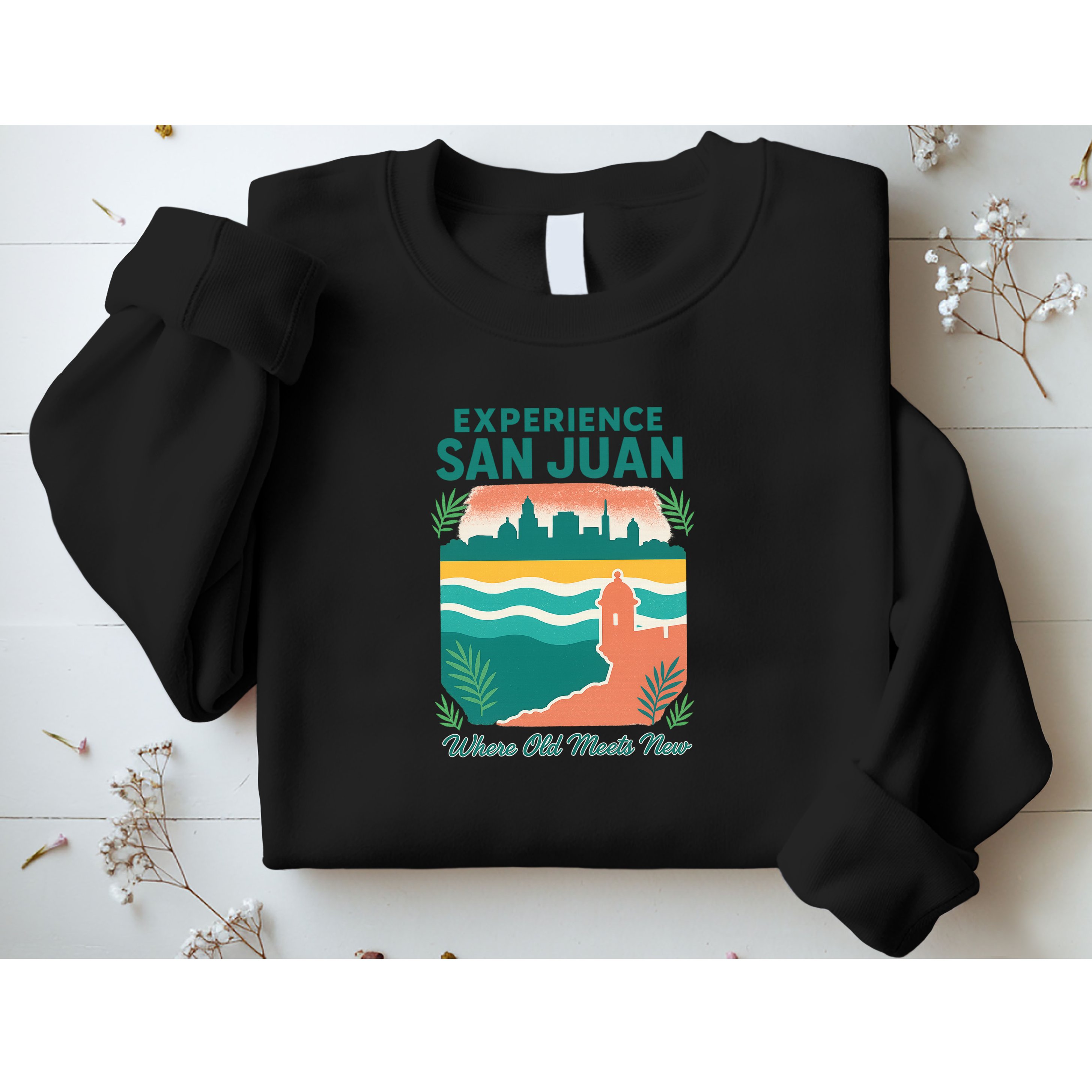 San Juan Where Old Meets New Sweatshirt