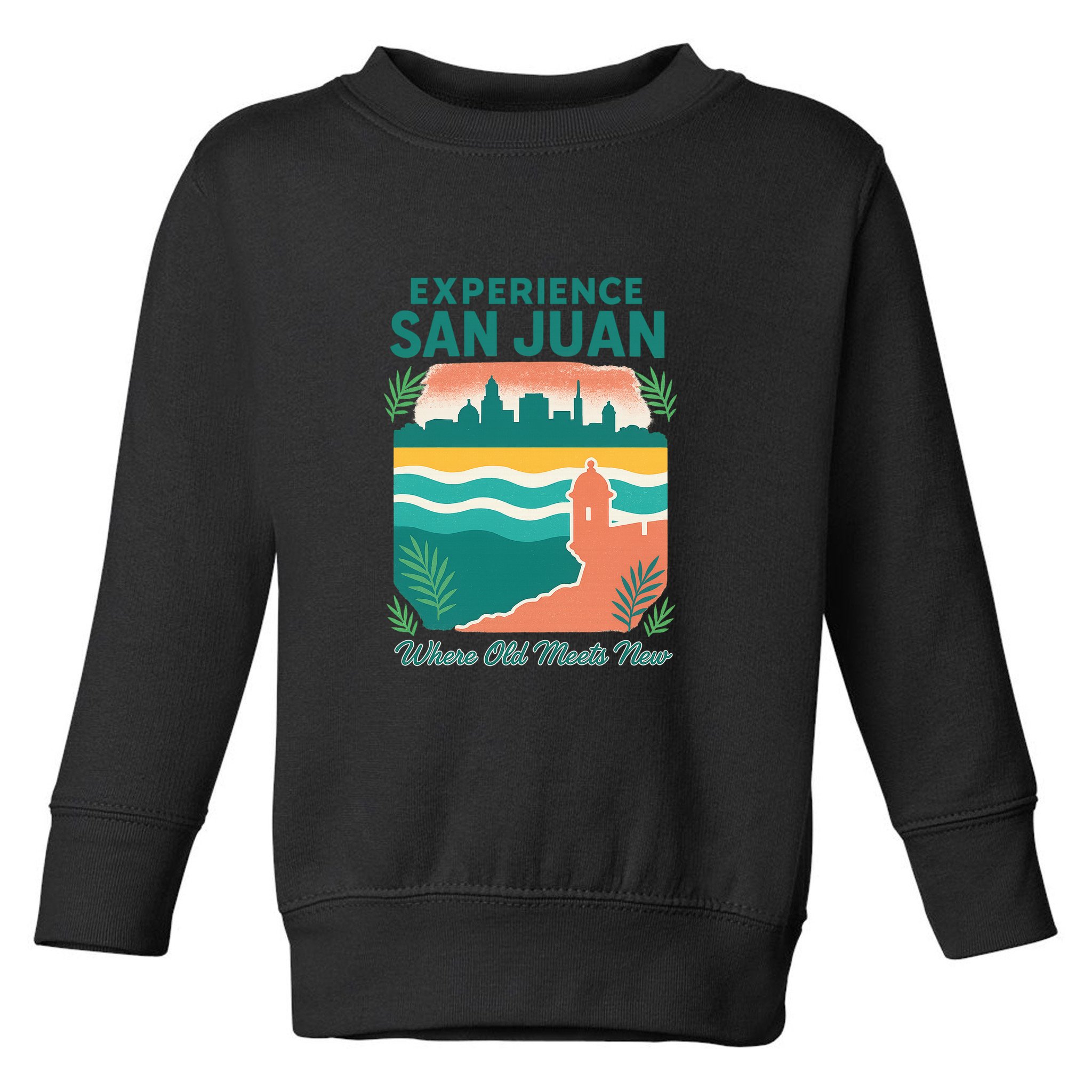 San Juan Where Old Meets New Toddler Sweatshirt