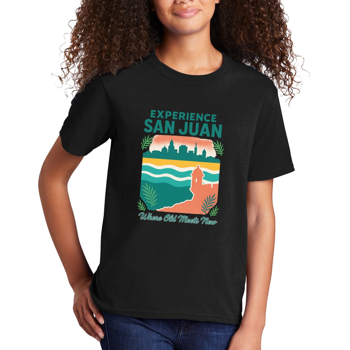 San Juan Where Old Meets New Kids T-Shirt