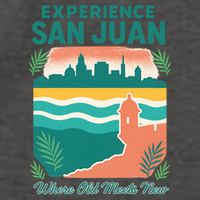 San Juan Where Old Meets New Vector Backpack